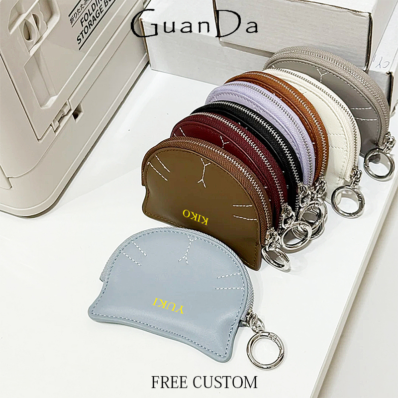 Luxury Bags Name For Women - Cute Cat Mini Coin Purse With