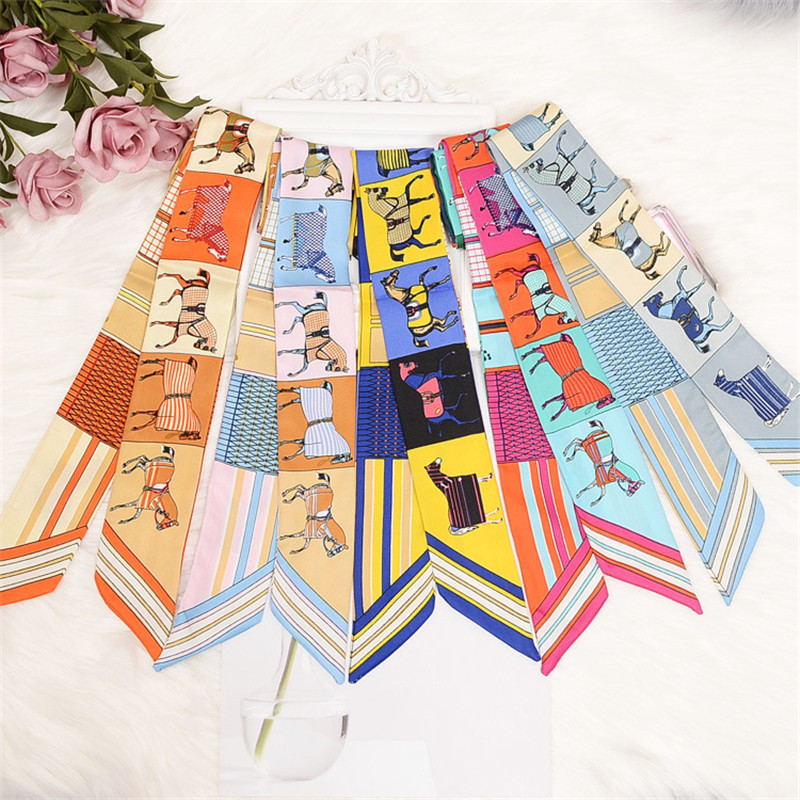 Luxury Bags Women Brands - Horse Printing Bag Scarf 2024 New