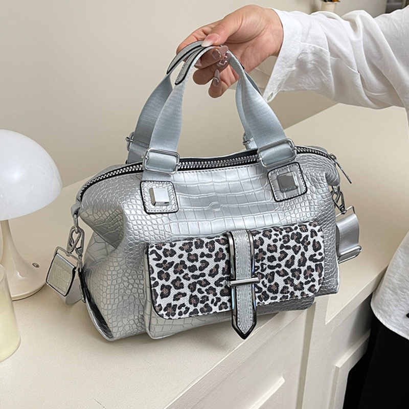 Luxury Bags England - Silver Handbag Luxury Bag Black Crocodile