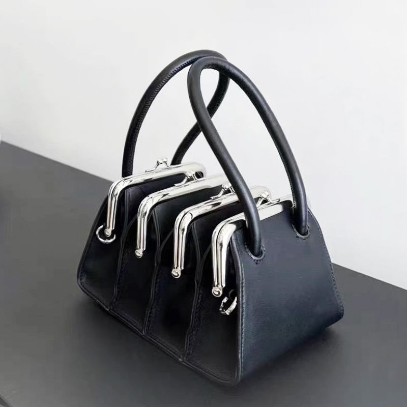 Luxury Bags England - England Style Clip Accordion Bags For