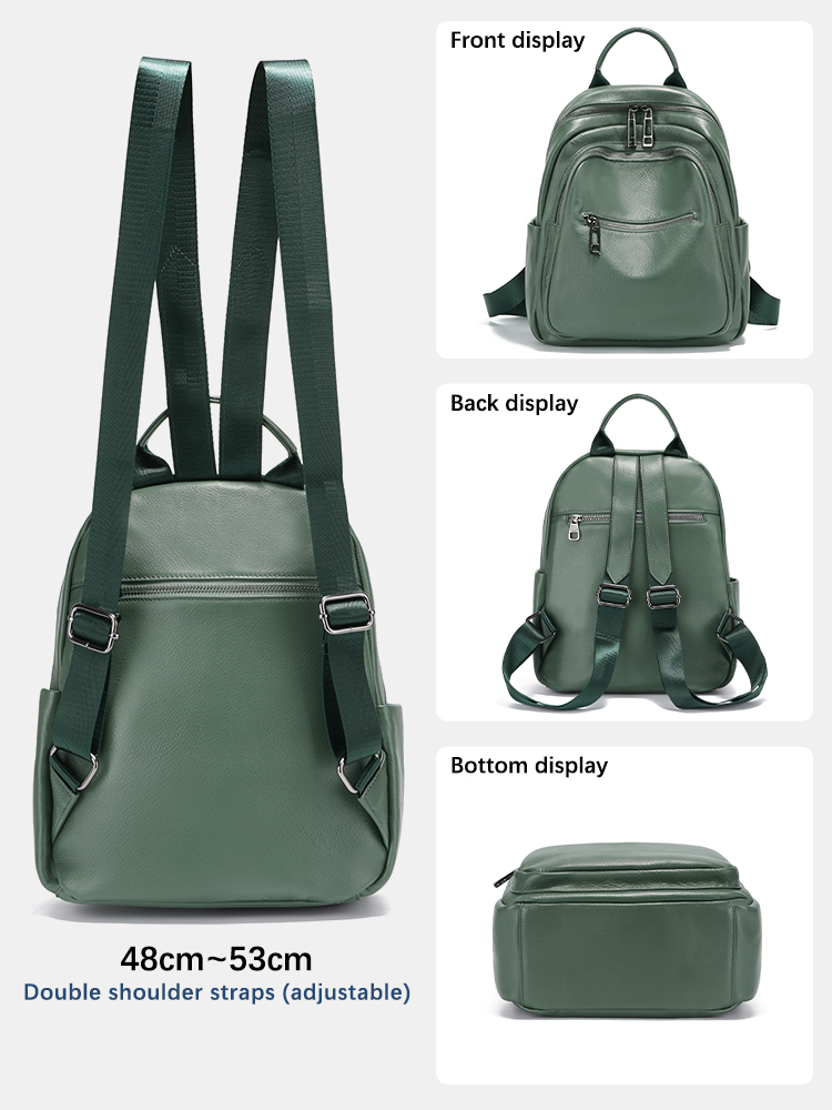 Zency Lake Blue Genuine Leathe – Genuine Leather Backpack Bewertung und Preis