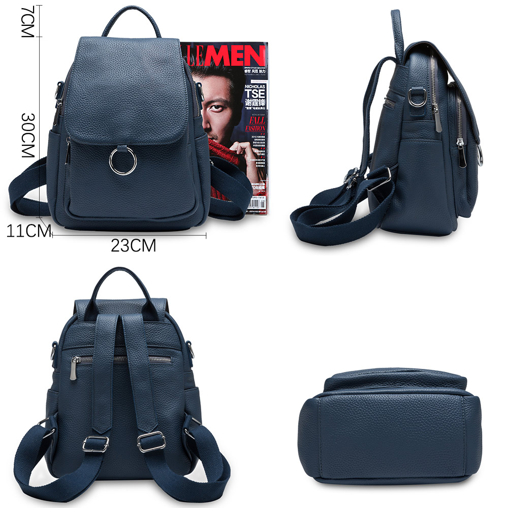 Zency New Fashion Women Backpa – Genuine Leather Backpack Bewertung und Preis