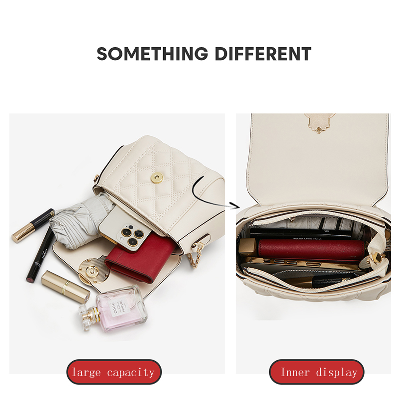 FOXER Elegant Women's White Qu – Luxury Bags White Bewertung und Preis