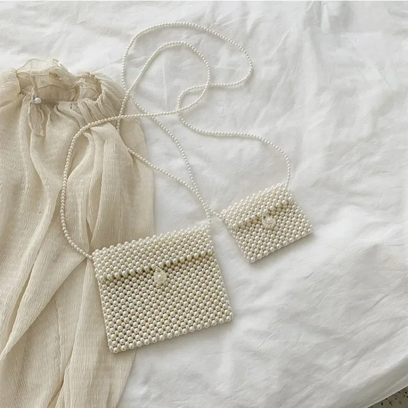 Fashion Hand-beaded Pearl Bag  – Luxury Bags White Bewertung und Preis