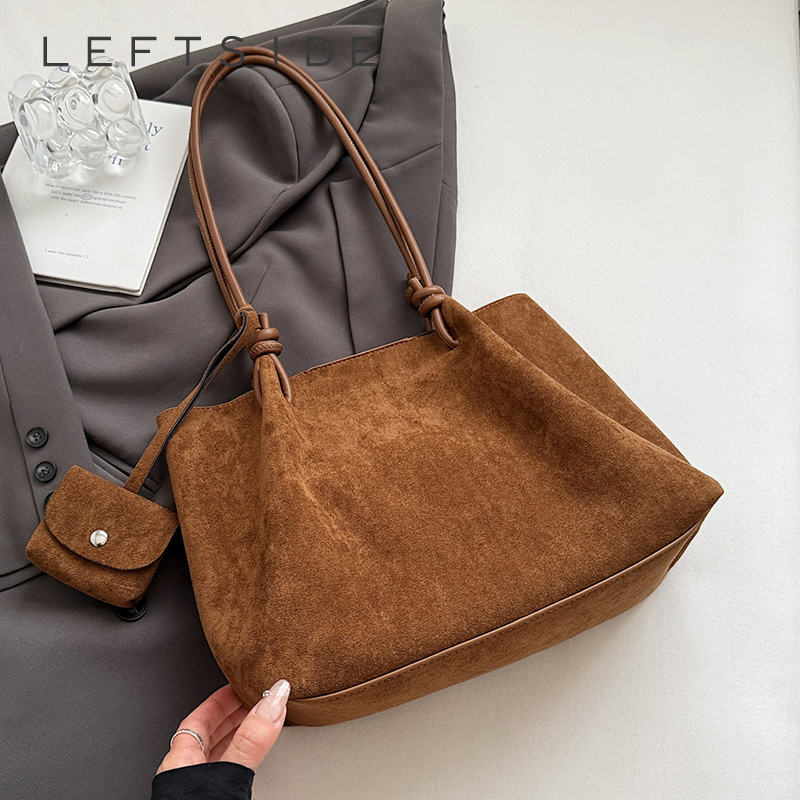 LEFTSIDE Luxury Faux Suede Tot – Luxury Bags For Young Women Bewertung und Preis