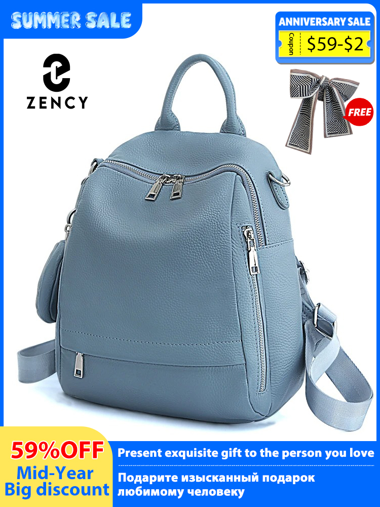Zency Women's Genuine Leather  – Genuine Leather Backpack Bewertung und Preis