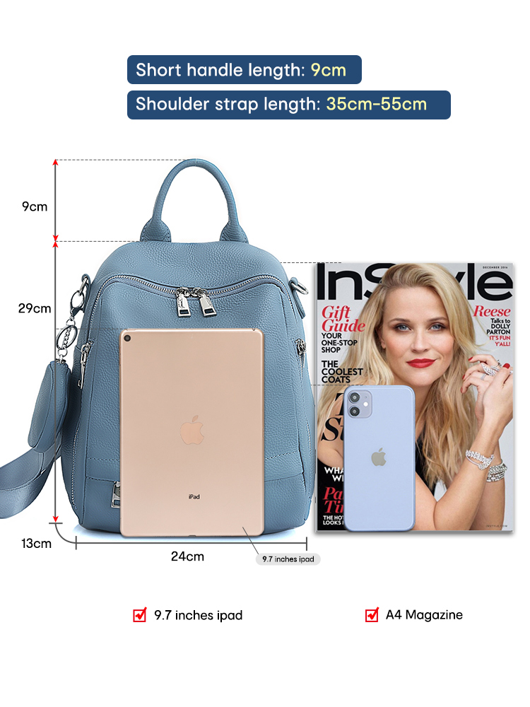 Zency Women's Genuine Leather  – Genuine Leather Backpack Bewertung und Preis