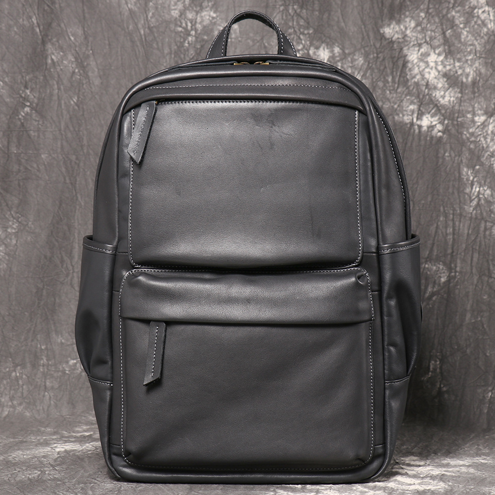 Genuine Leather Men Business B – Genuine Leather Backpack Bewertung und Preis
