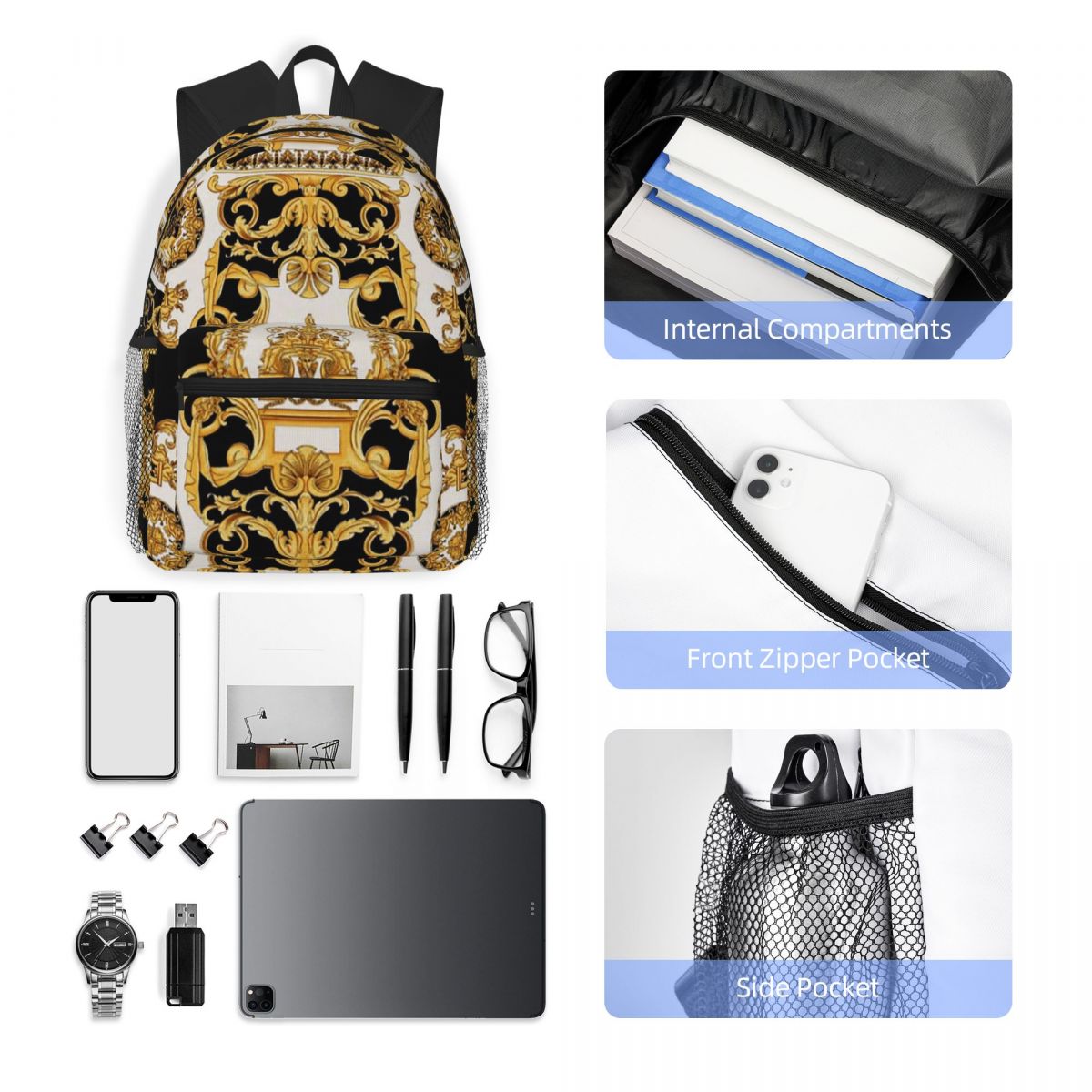 Luxury Golden Europe Floral Ba – Luxury Bags Europe Bewertung und Preis