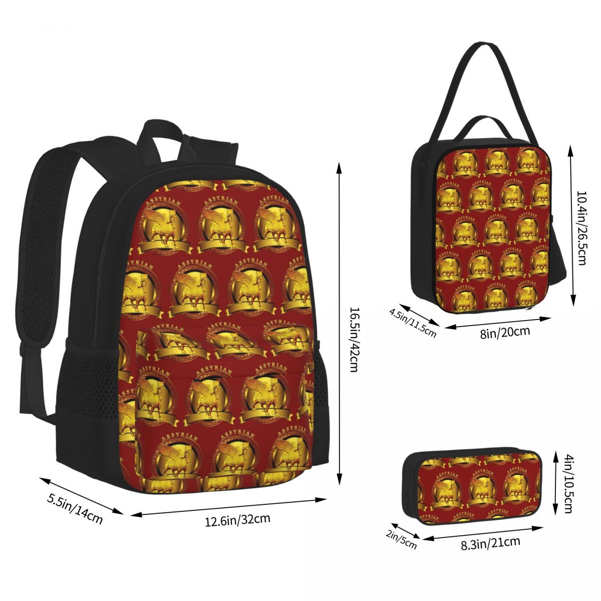 Luxury Assyrian Suryoyo Flag B – Luxury Bags For Kids Bewertung und Preis