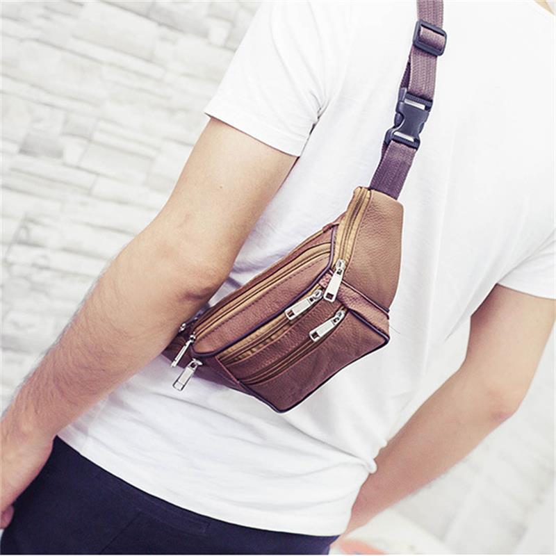 Men's Waist Bag Top Layer Cowh – Genuine Leather Backpack Bewertung und Preis