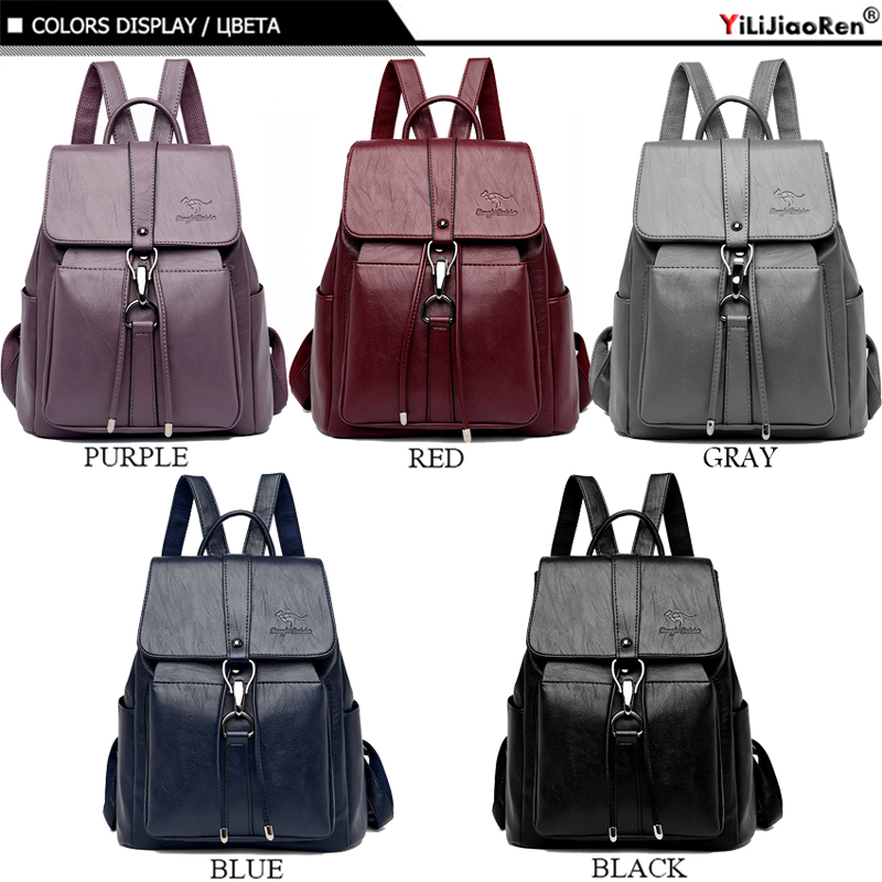 Anti Theft Backpack Women Shou – Genuine Leather Backpack Bewertung und Preis