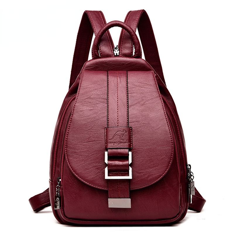 Designer Backpacks Women Leath – Genuine Leather Backpack Bewertung und Preis