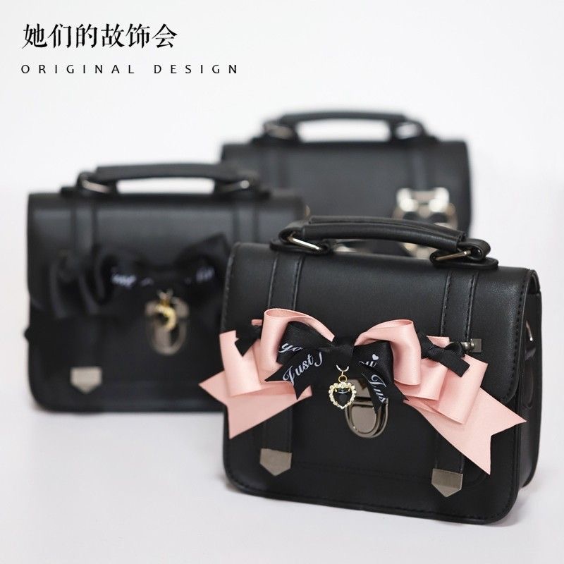 Buckle Shoulder Bag Lolita Bow – Luxury Bags For Young Women Bewertung und Preis