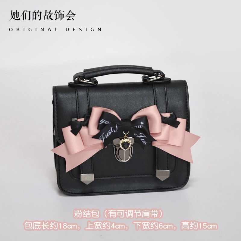Buckle Shoulder Bag Lolita Bow – Luxury Bags For Young Women Bewertung und Preis