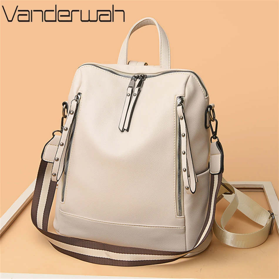 Brand Luxury Backpacks Soft Le – Genuine Leather Backpack Bewertung und Preis