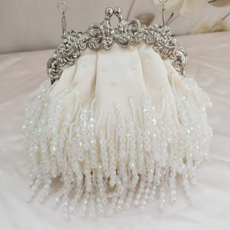 Elegant Bride Bags Vintage Tas – Luxury Bags White Bewertung und Preis