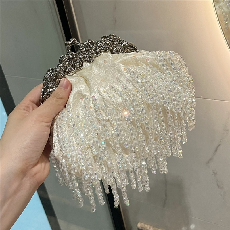 Elegant Bride Bags Vintage Tas – Luxury Bags White Bewertung und Preis