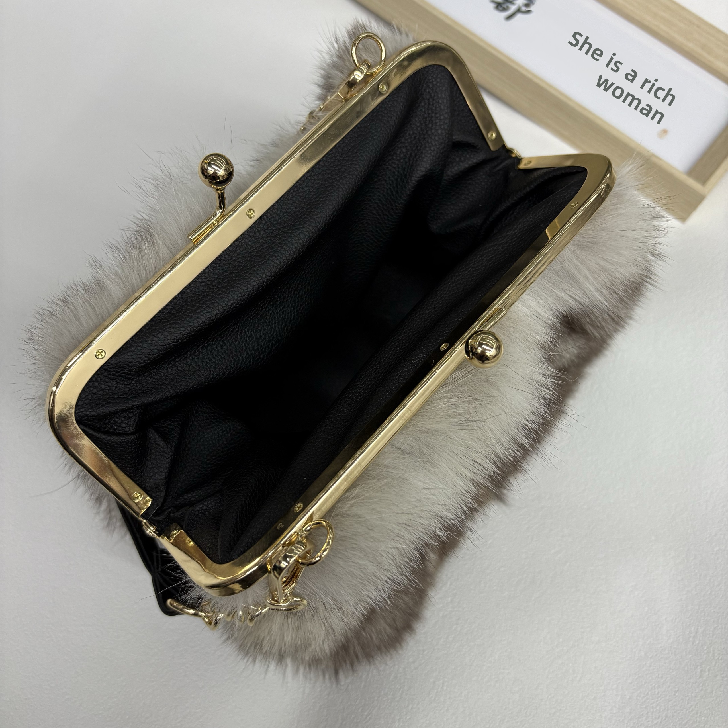 Ele Korean Sle  Fur Handbag La – Luxury Bags For Young Women Bewertung und Preis