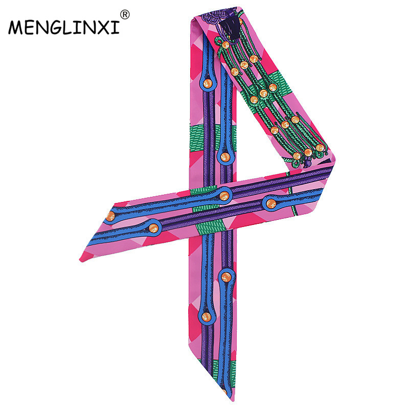 New Chain Print Small Silk Sca – Luxury Bags Women Brands Bewertung und Preis