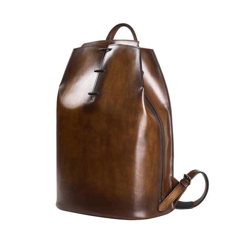 DIMY 2025 new men's genuine le – Genuine Leather Backpack Bewertung und Preis