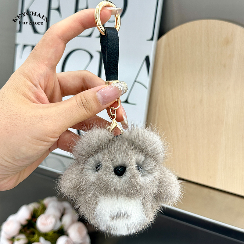 Luxury Real Mink Fur Totoro Pe – Luxury Bags For Kids Bewertung und Preis