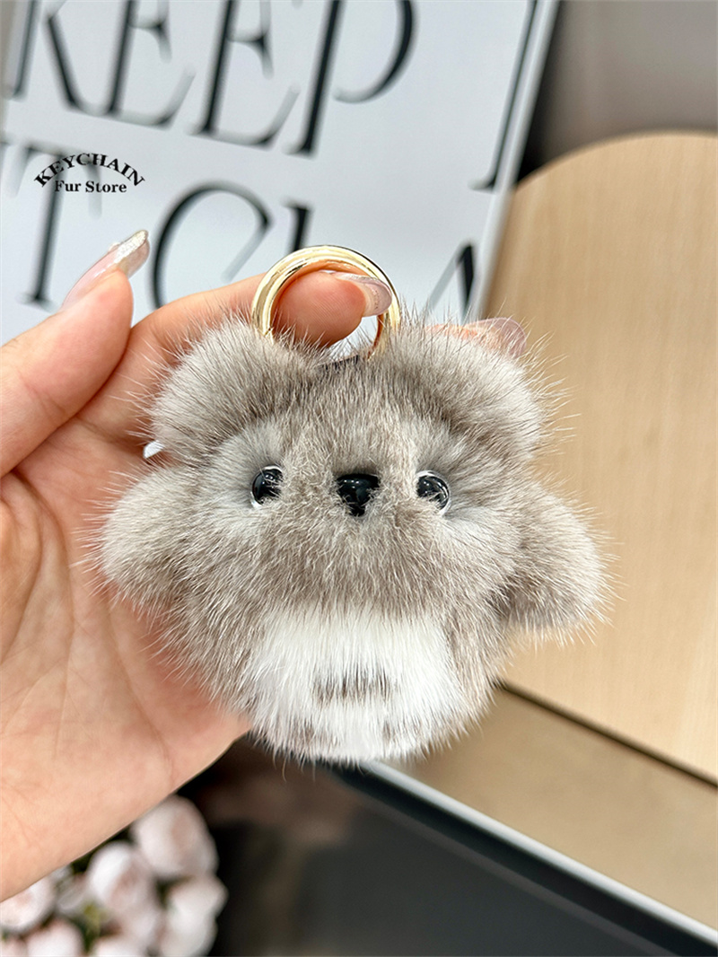 Luxury Real Mink Fur Totoro Pe – Luxury Bags For Kids Bewertung und Preis