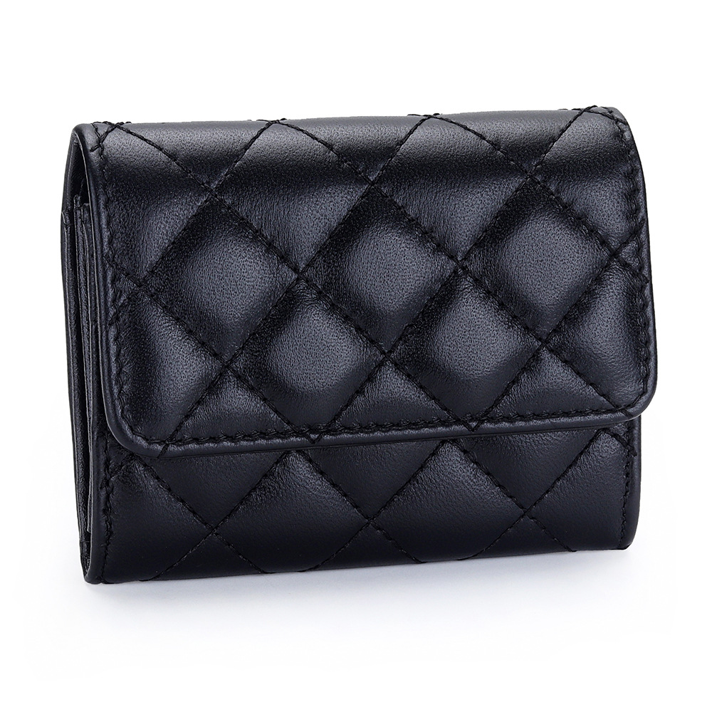 Sheepskin Quilted Card Holder  – Luxury Bags Name For Women Bewertung und Preis