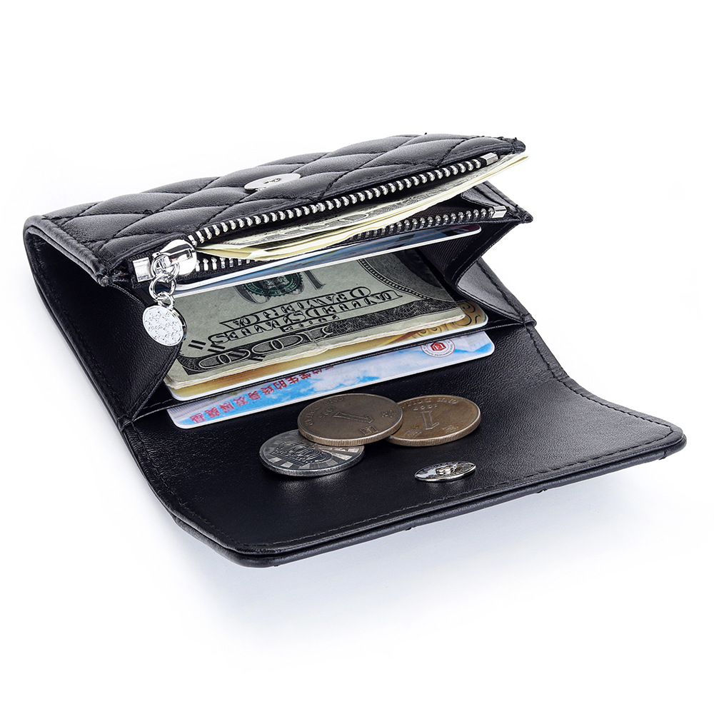 Sheepskin Quilted Card Holder  – Luxury Bags Name For Women Bewertung und Preis