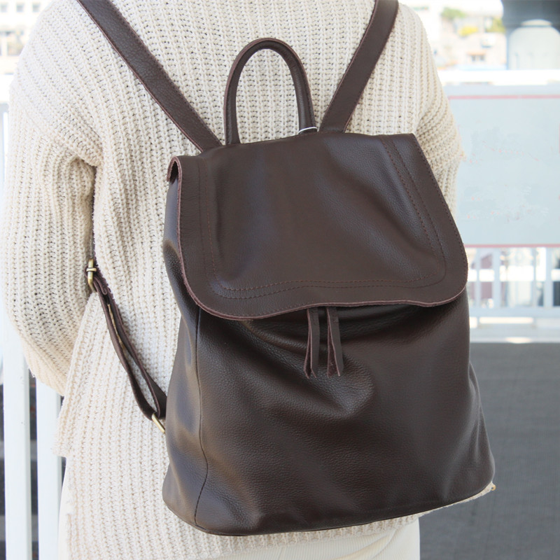 Designer Backpack Bag Women Ge – Genuine Leather Backpack Bewertung und Preis