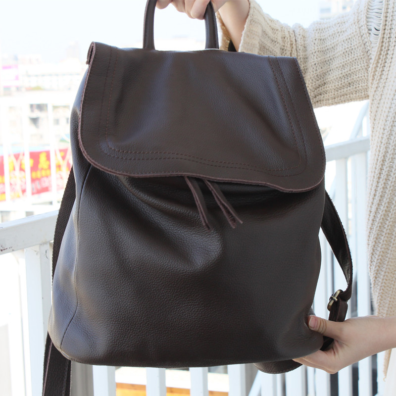 Designer Backpack Bag Women Ge – Genuine Leather Backpack Bewertung und Preis