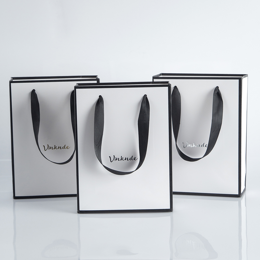 50pcs Custom Logo Luxury Retai – Luxury Bags White Bewertung und Preis